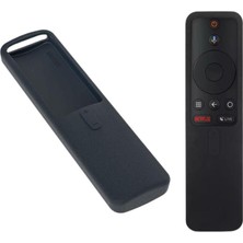 Xiaomi Kumanda Uyumlu Silikon Koruma Kılıfı - Siyah