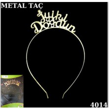 Gold Metal Taç Iyi Ki Doğdun