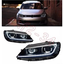 Vw Jetta 2011-2017 Mk6 Passat B8 Dizayn Ledli Ön Far