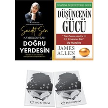 Kaybolduysan Doğru Yerdesin ve Düşüncenin Gücü + Hediyeli