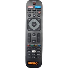 Electroon Phılıps NH500UP Netflix-Vudu-Youtube Tuşlu Smart LED Tv Kumandası