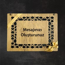 Nills Chocolate Kişiye Özel Mesajlı Ahşap Kutuda Hediyelik Çikolata