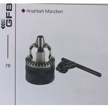 Anahtarlı Mandren San-Ou 1,5 10MM 3/8-24