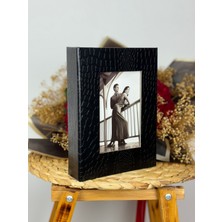 Rabsev 15x21cm 100 Fotoğraf Kapasiteli Lüks Pencereli Deri Fotoğraf Albümü