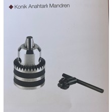Konik Anahtarlı Mandren San-Ou 1.0 16MM B18