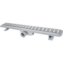 50 cm Plastik Taslı Duş Kanalı