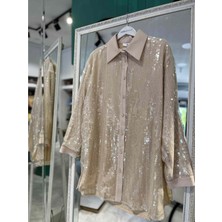 Lisa Pul Payet Gömlek 3092 - Bej - 2