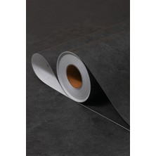 Yapışkanlı Folyo - Doğal Taş Siyah Folyo Kaplama Kağıdı - Mobilya Duvar Kapı - 120CM Genişli - ST676