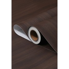 Yapışkanlı Folyo - Real Ceviz Duvar Kaplama Paneli - Mobilya Duvar Kapı - 120CM Genişlik - VW824