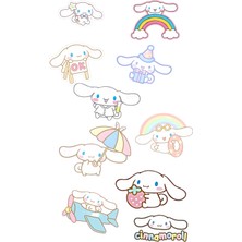 Deniz Parti Cinnamoroll Yenilebilir Cupcake ve Pasta Resim Baskı