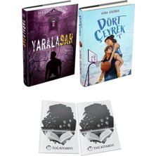 Dört Çeyrek 1 Ciltli ve Ephesus Yayınları Yaralasar 3 Ciltli Maral Atmaca 2li Set + Hediyeli
