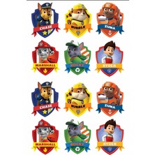 Deniz Parti Paw Patrol Yenilebilir Cupcake ve Pasta Resim Baskı