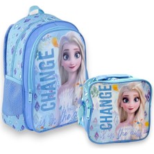 Frozen  kız çocuk ilkokul çantası ortaokul kız çocuk okul çantası termal beslenme çantası