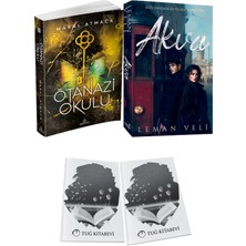 Akva ve Ephesus Yayınları Ötanazi Okulu 3 Maral Atmaca 2li Set + Hediyeli