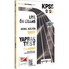 2026 Kpss Lise-Ön Lisans Tüm Dersler Çek Kopart Yaprak Test-Tüm Dersler Çıkmış Sorular-3 Deneme
