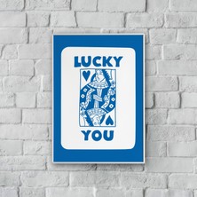 ''lucky You'' Poster Tablo (Çerçeveli)