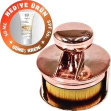 Ultranova Bronzy Glow Fondöten Fırçası, Doğal Ve Pürüzsüz Makyaj İçin İdeal Seçim