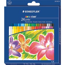 Staedtler & WizDesign 243 Nc Noris Club Jumbo Yağlı Pastel Boya – (12 Veya 24 Renk Seçenekleri)