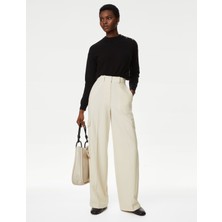 Marks & Spencer Regular Fit Wide Leg Kargo Pantolon