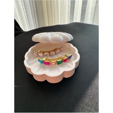 Ultranova Beyaz Deniz Kabuklu Doğal Takı Kutusu, Şık Ve Zarif Tasarım