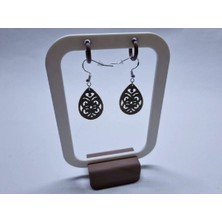 Ultranova Beyaz Takı Organizeri, Küpe Ve Toka Düzenleyici, Şık Ve Pratik Saklama Çözümü