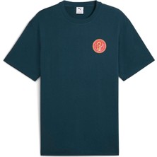 Wardrobe Essentıals Sports Legacy Erkek Geniş Kesim Tişört