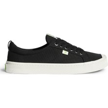 Cariuma 100103B01W - Oca Low Canvas Sneaker Siyah  Kadın Günlük Spor Ayakkabı