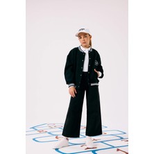 DeFacto %100 Pamuk Wide Leg Geniş Paça Okul Pantolonu Kız Çocuk E6188A825AU
