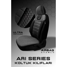 Bmw 3 Serisi E36 1990-2000 Arı Serisi Pamuklu Siyah Koltuk Kılıfı