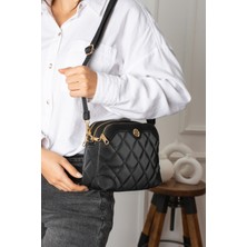 Sanmorris 1267 Çapraz Askılı 4 Bölmeli Kadın Omuz ve Çapraz Çanta