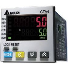 Delta CTA4100A ,48X48MM 110V..220VAC KONTAK-2A2K 6-Hane Sayıcı/takometre/zaman Röle