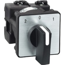 Schneider K1B001ULH ,1-FAZ/12A 45° Enversör (2-0-1) Kam Anahtar Pako Şalter