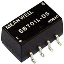 Mean Well Meanwell SBT01L-05 ,5VDC 5VDC/200MA Dc-Dc Konverter