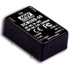 Mean Well Meanwell DCW08B-12 ,18..36VDC +12VDC/650MA -12V/650MA Dc-Dc Konverter