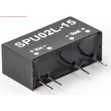 Mean Well Meanwell SPU02L-15 ,5VDC 15VDC/133MA Dc-Dc Konverter