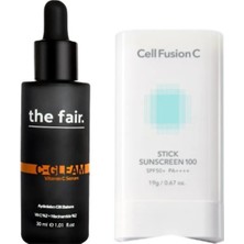 Cell Fusion C Stick Güneş Kremi ve the fair. C Gleam C Vitamini Serum