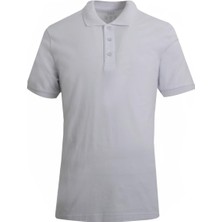 Uki Beyaz Comfort Fit Polo Yaka Pike T-Shirt