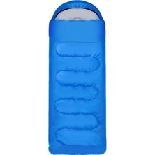 Mavi Renkli Rahat ve Hafif Uyku Tulumu, Konforlu Seyahat ve Kamp Için Ideal