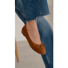 Zerbi Taba Süet Hakiki Deri  Babet