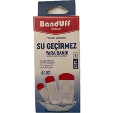 Banduff Su Geçirmez Yara Bandı 8 Ad 2 paket