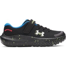 Under Armour Siyah Erkek Çocuk Koşu Ayakkabısı 3027104-006-UA Bps Surge 4 Ac