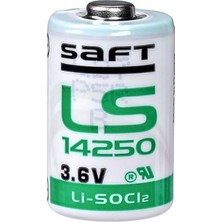 Saft LS14250 ,3.6v/1.2 Amper,Şarjsız Lityum Pil