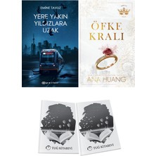 Öfke Kralı ve Epsilon Yayınevi Yere Yakın Yıldızlara Uzak Emine Tavuz 2li Set + Hediyeli