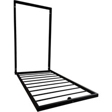 Katlanabilir Çamaşırlık Kurutmalık, Büyük Boy, 90X50, Siyah