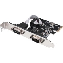 Pcı Express X1 To RS232 2 Port Kart, Pcı Ex Seri Kart, Pcı Com Kart