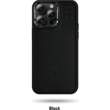 iPhone 16 Pro Max Premium Technology Siyah Magsafe Koruyucu Kılıf