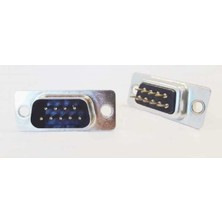 Connfly DS1034-09MBNSISS ,9-Pin Pcb/düz Erkek Dsub Port