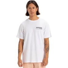 Quiksilver Palm Square Erkek Beyaz Tişört
