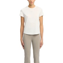 Reebok RBK-CHILL ATHLETIC TEE Ekru Kadın Kısa Kol T-Shirt