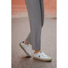 U.s. Polo Assn. Vale Wmn 5fx Beyaz Kadın Sneaker